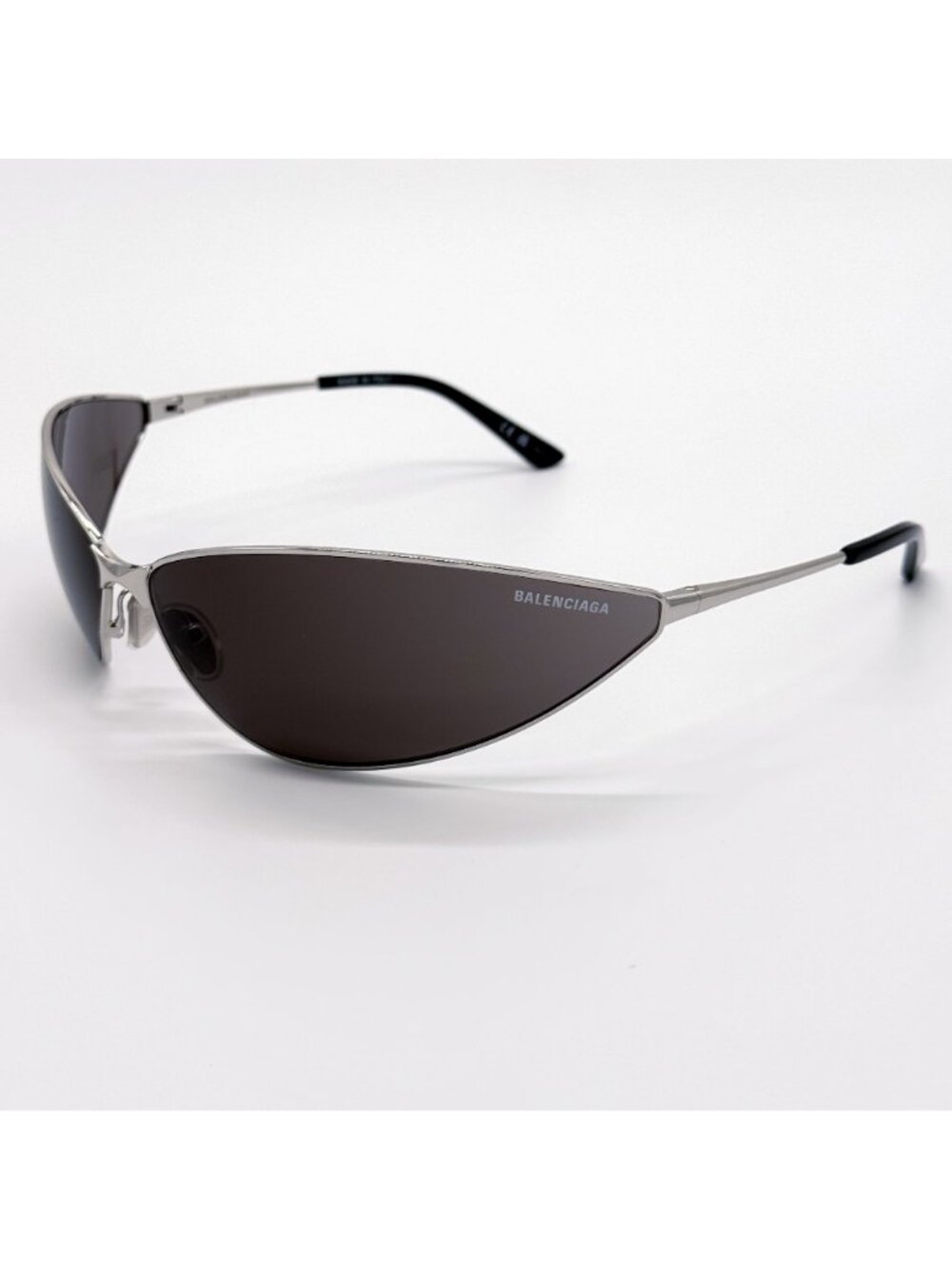 NEW BALENCIAGA BB0315S 004 SUNGLASSES SILVER UNISEX EYEWEAR BALENCIAGA - Picture 8 of 11